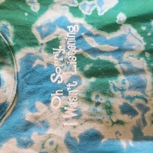 Steve & Barry's tie dye acid washed "Oh sorry, I wasn't listening!" Youth tshirt